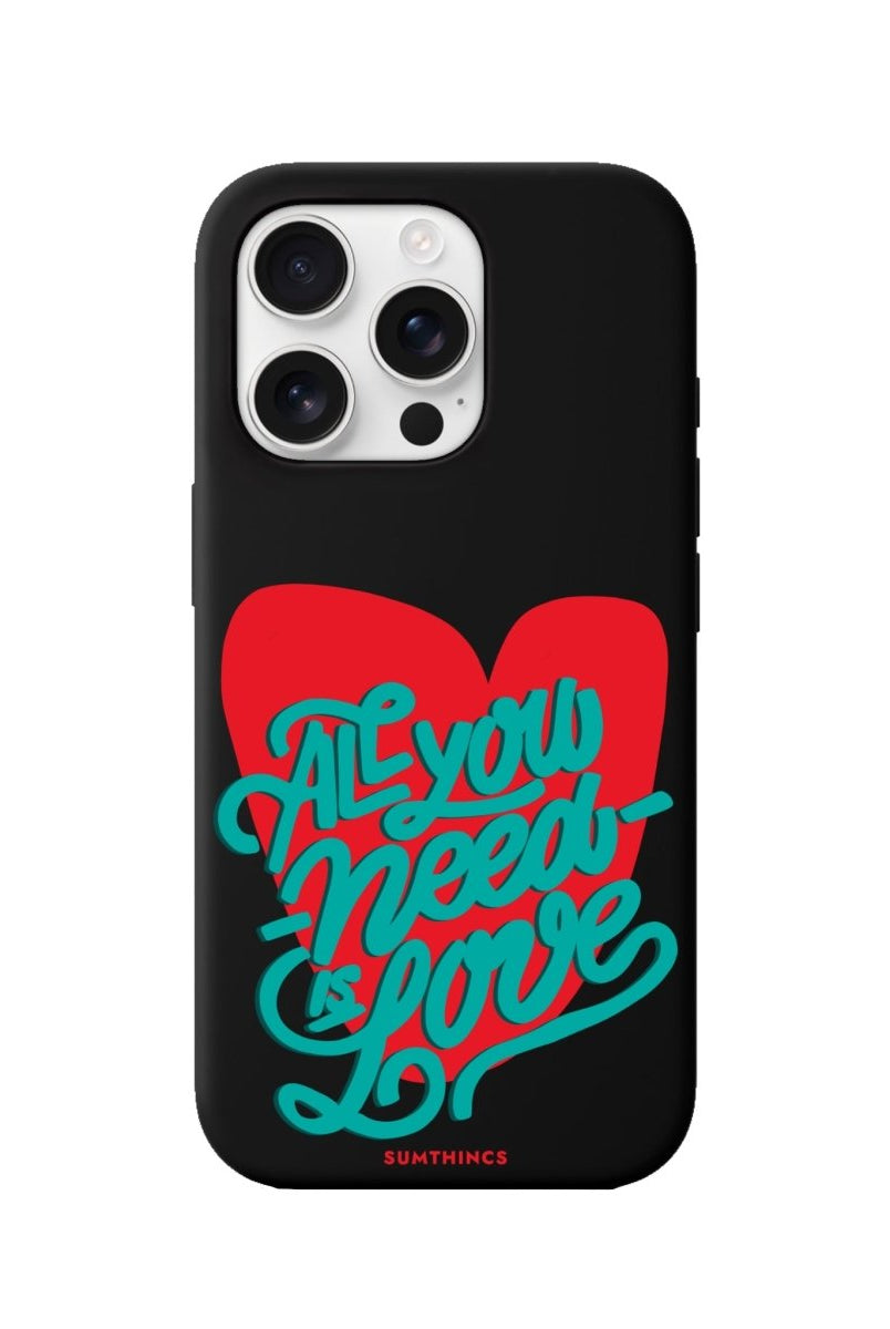 iPhone 16 Pro All You Need is Love Premium Telefon Kılıfı - SUMTHINCS