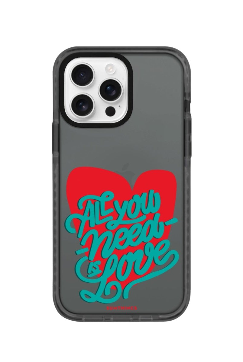 iPhone 16 Pro All You Need is Love Procase Şeffaf Telefon Kılıfı - SUMTHINCS