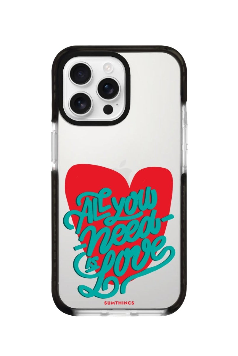iPhone 16 Pro All You Need is Love Procase Şeffaf Telefon Kılıfı - SUMTHINCS