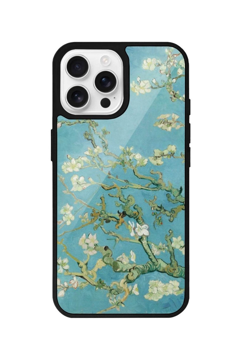 iPhone 16 Pro Almond Blossoms Glossy Cam Telefon Kılıfı - SUMTHINCS
