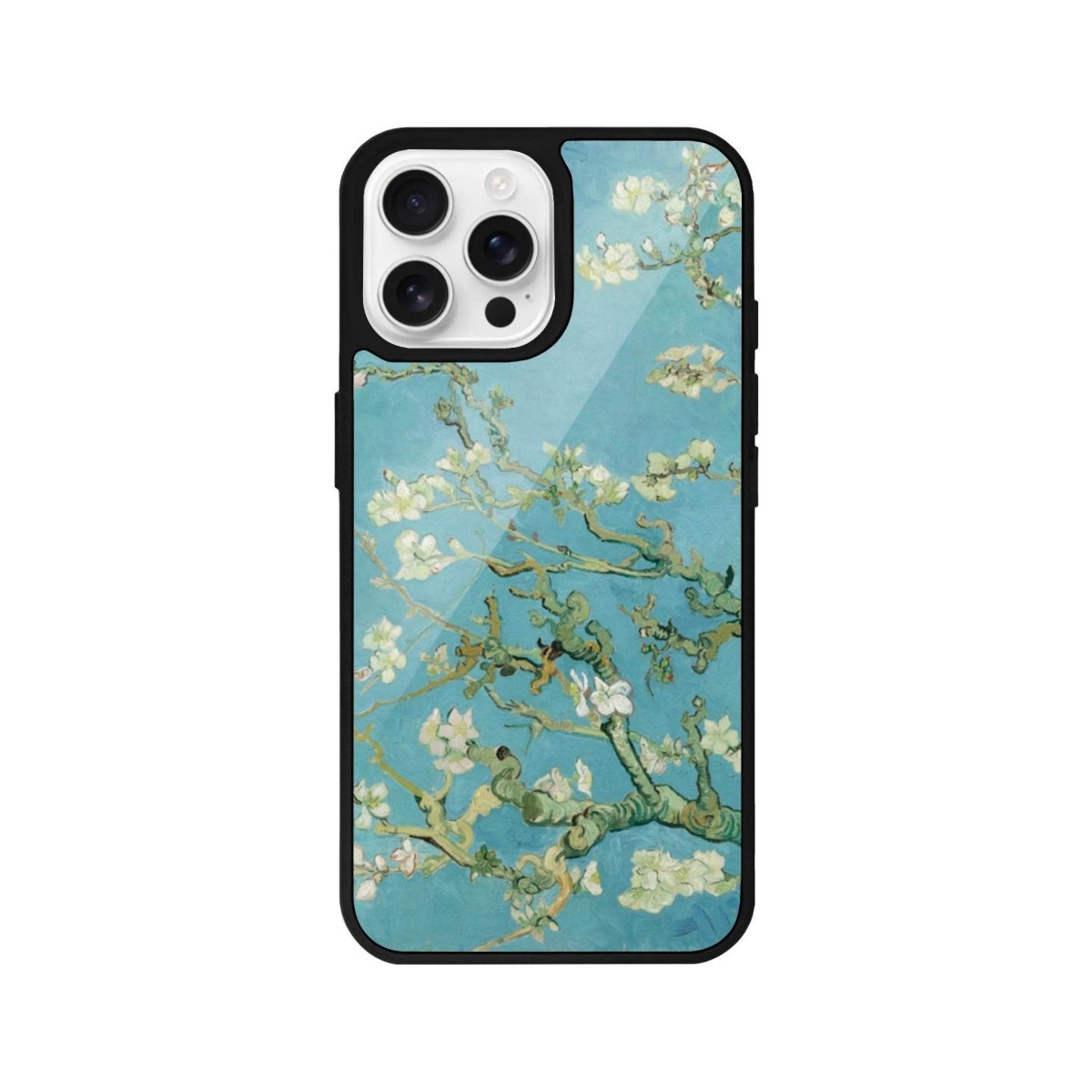 iPhone 16 Pro Almond Blossoms Glossy Cam Telefon Kılıfı - SUMTHINCS