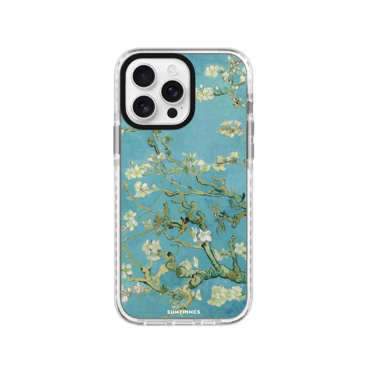 iPhone 16 Pro Almond Blossoms Procase Şeffaf Telefon Kılıfı - SUMTHINCS