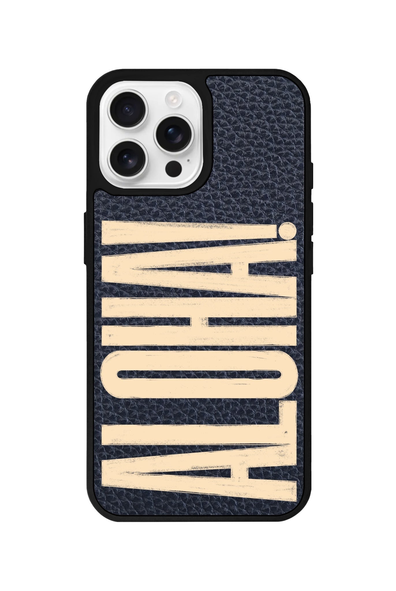 iPhone 16 Pro Aloha Leather Vegan Deri Telefon Kılıfı - SUMTHINCS