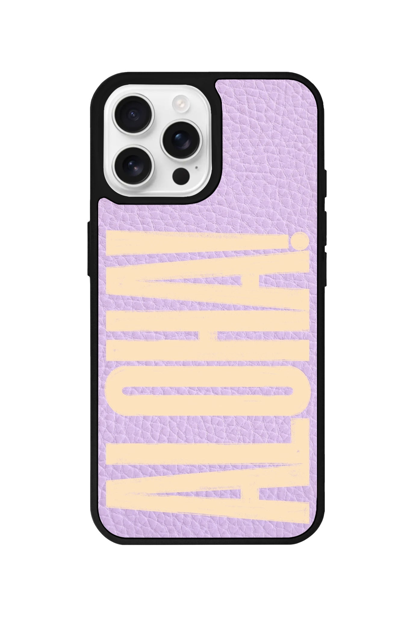 iPhone 16 Pro Aloha Leather Vegan Deri Telefon Kılıfı - SUMTHINCS