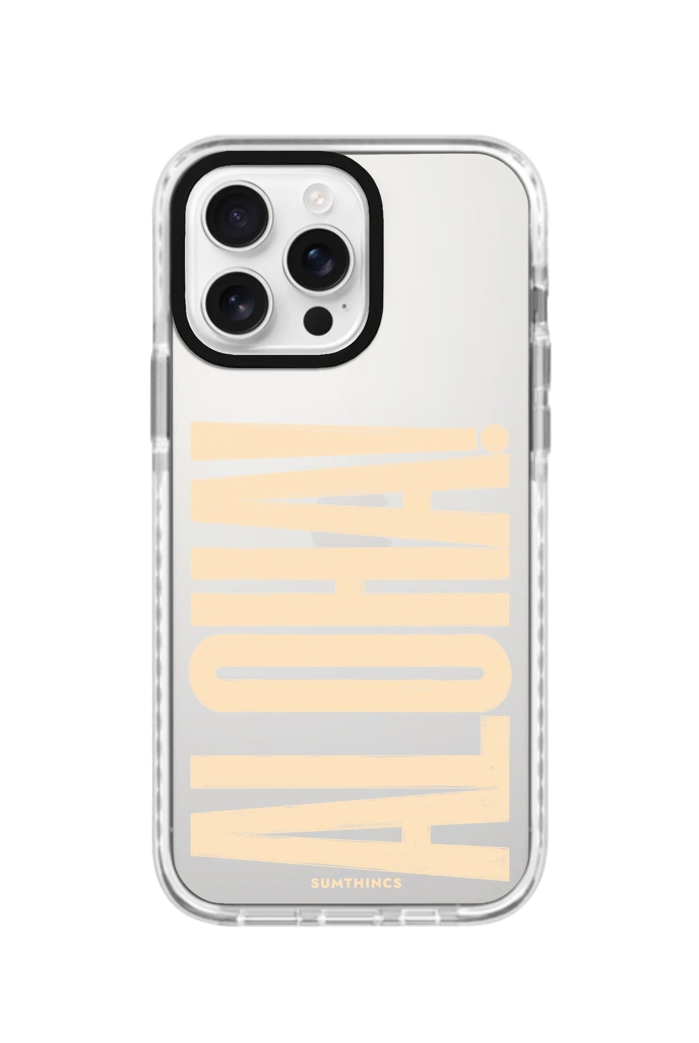 iPhone 16 Pro Aloha Procase Şeffaf Telefon Kılıfı - SUMTHINCS