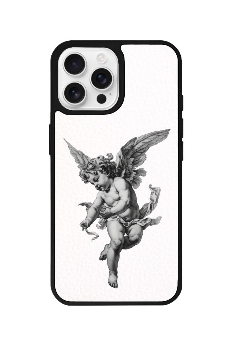 iPhone 16 Pro Angel Leather Vegan Deri Telefon Kılıfı - SUMTHINCS