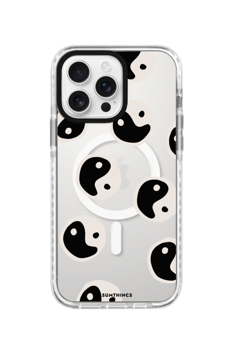 iPhone 16 Pro Balance Magsafe Procase Şeffaf Telefon Kılıfı Beyaz Şeffaf - SUMTHINCS