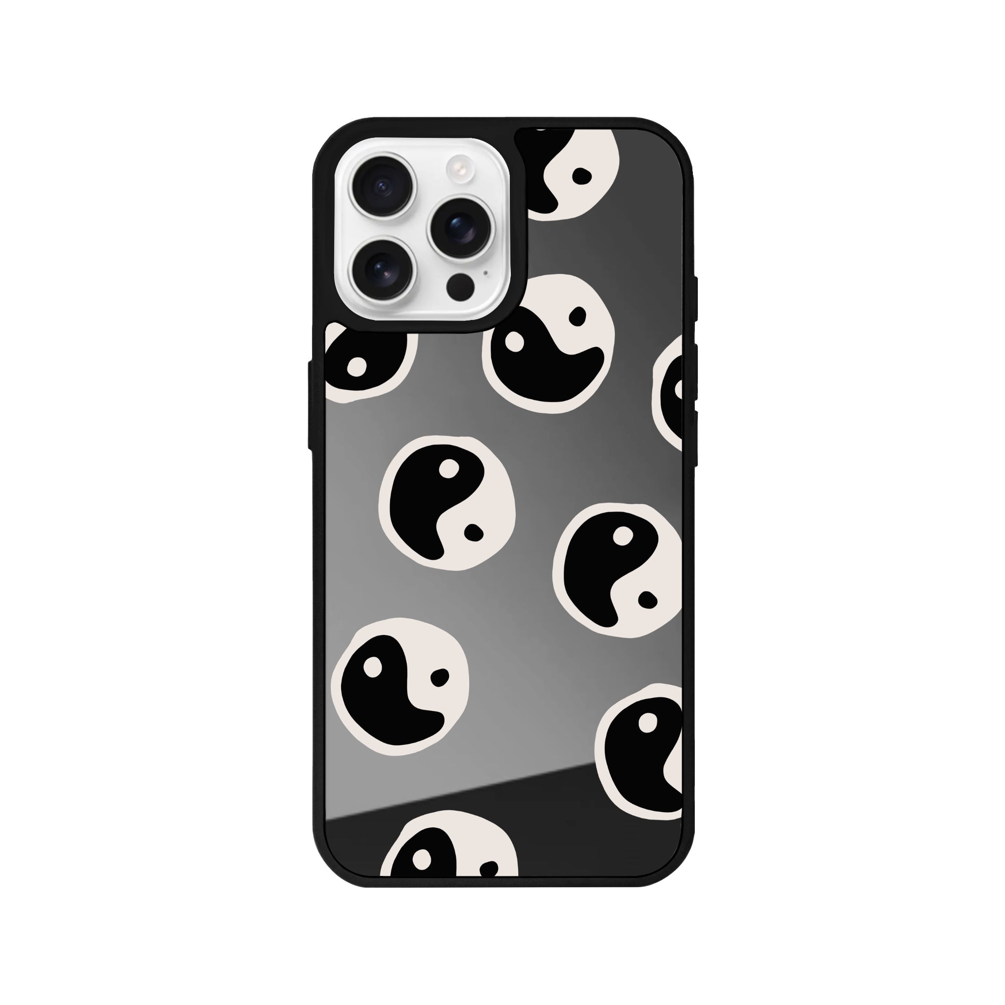 iPhone 16 Pro Balance Mirror Aynalı Telefon Kılıfı Antrasit - SUMTHINCS