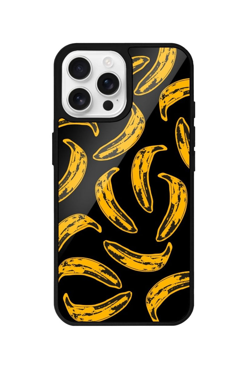 iPhone 16 Pro Banana Glossy Cam Telefon Kılıfı - SUMTHINCS