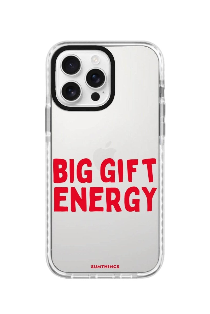 iPhone 16 Pro Big Gift Energy Procase Şeffaf Telefon Kılıfı - SUMTHINCS