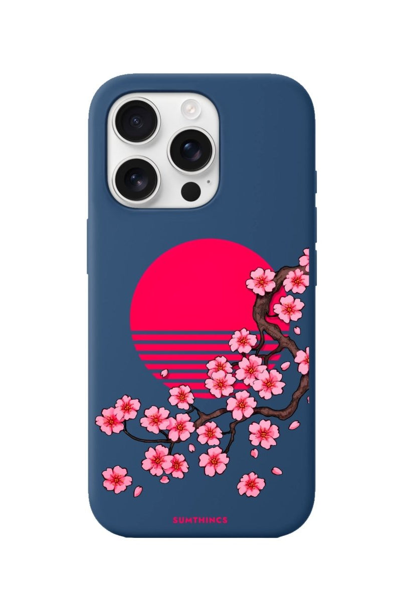 iPhone 16 Pro Cherry Blossom Dawn Premium Telefon Kılıfı - SUMTHINCS