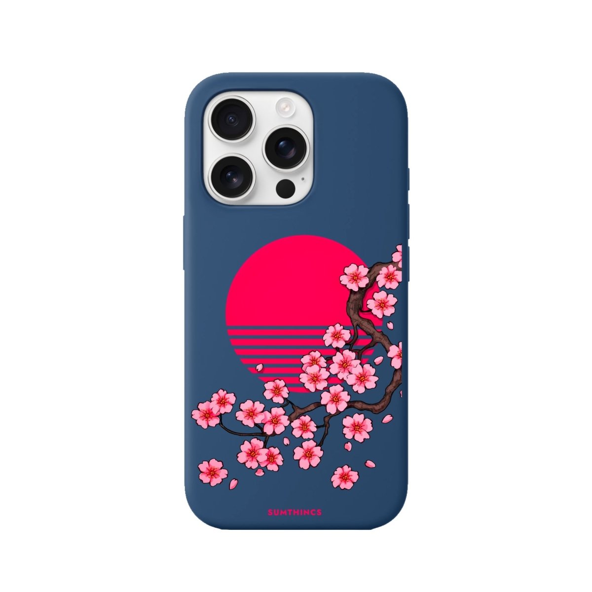 iPhone 16 Pro Cherry Blossom Dawn Premium Telefon Kılıfı - SUMTHINCS