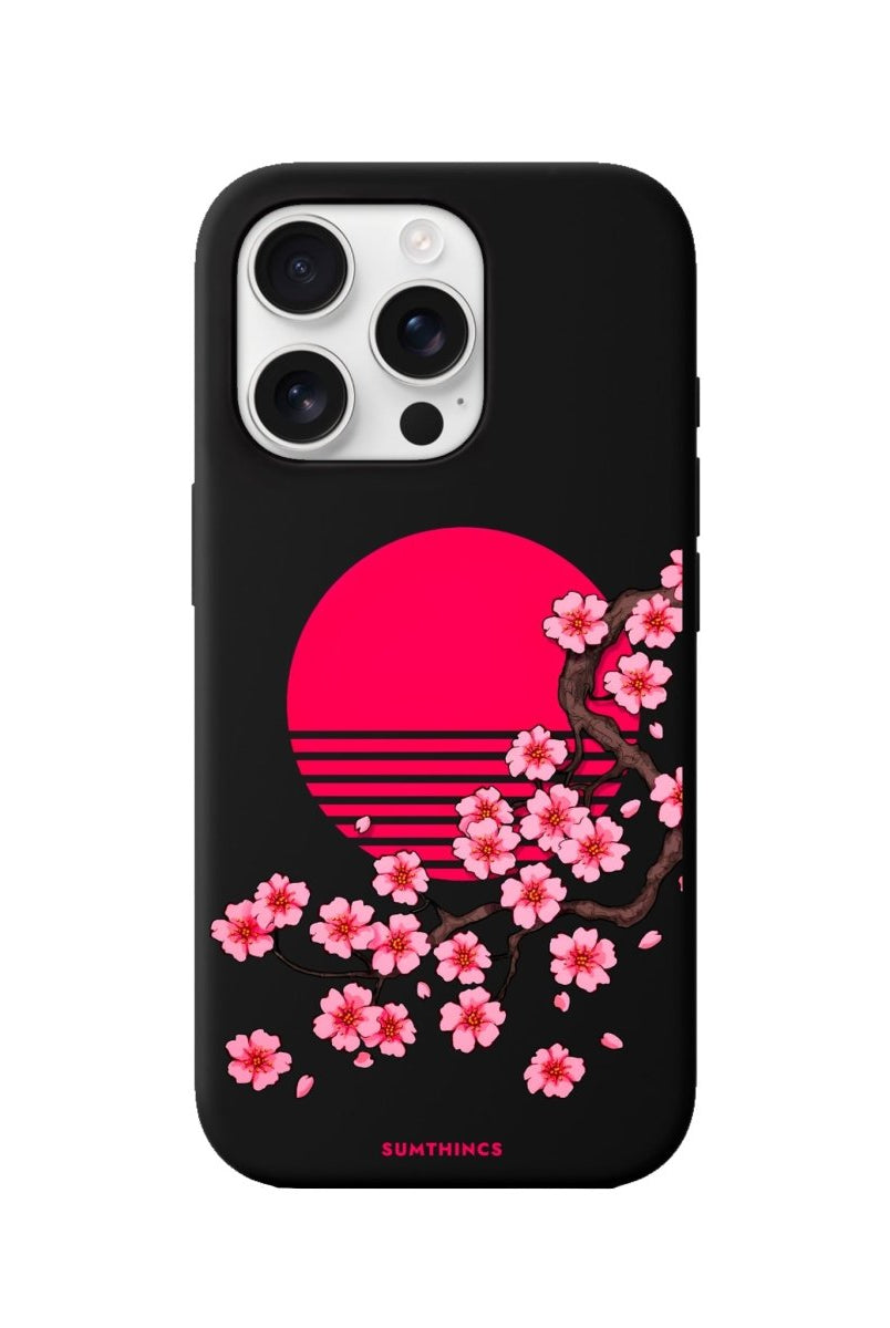 iPhone 16 Pro Cherry Blossom Dawn Premium Telefon Kılıfı - SUMTHINCS