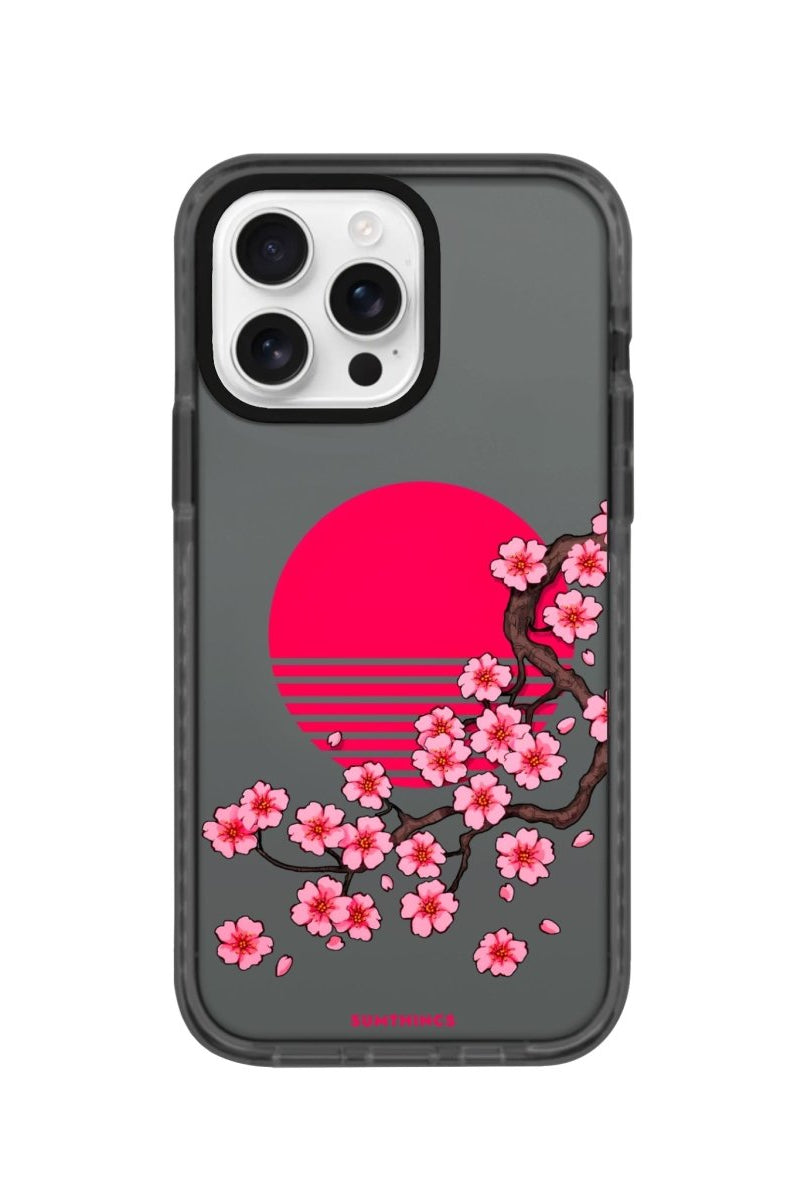 iPhone 16 Pro Cherry Blossom Dawn Procase Şeffaf Telefon Kılıfı - SUMTHINCS