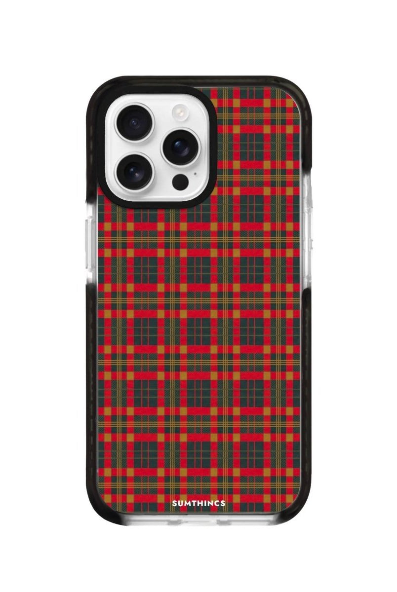 iPhone 16 Pro Christmas Plaid Procase Şeffaf Telefon Kılıfı - SUMTHINCS