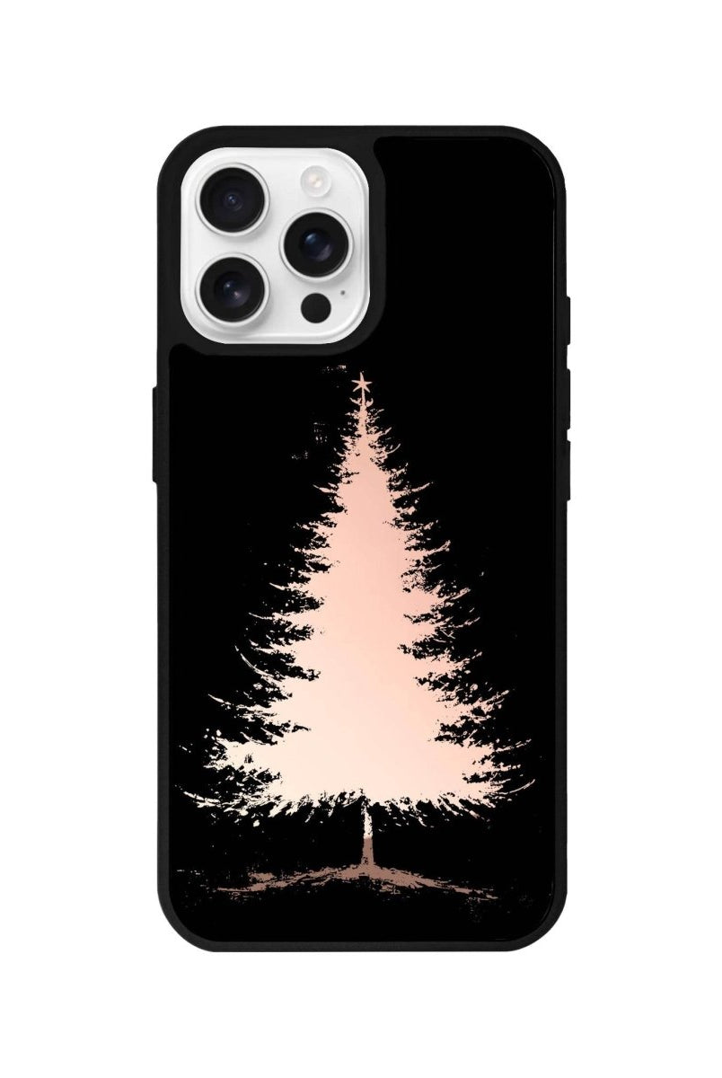 iPhone 16 Pro Christmas Tree Mirror Aynalı Telefon Kılıfı Metalik Pembe - SUMTHINCS