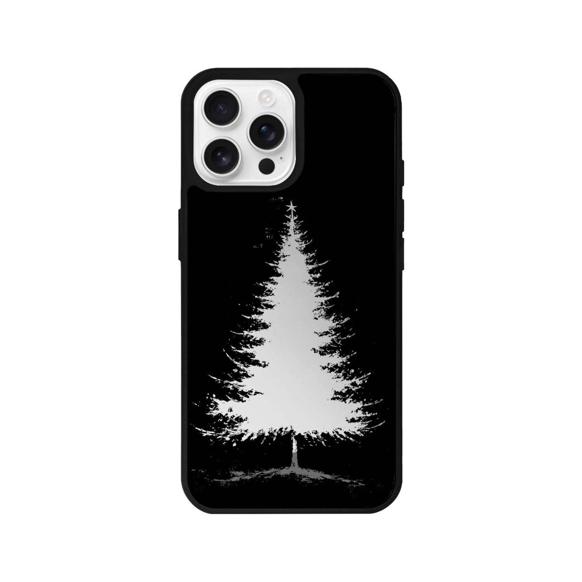 iPhone 16 Pro Christmas Tree Mirror Aynalı Telefon Kılıfı Gümüş - SUMTHINCS