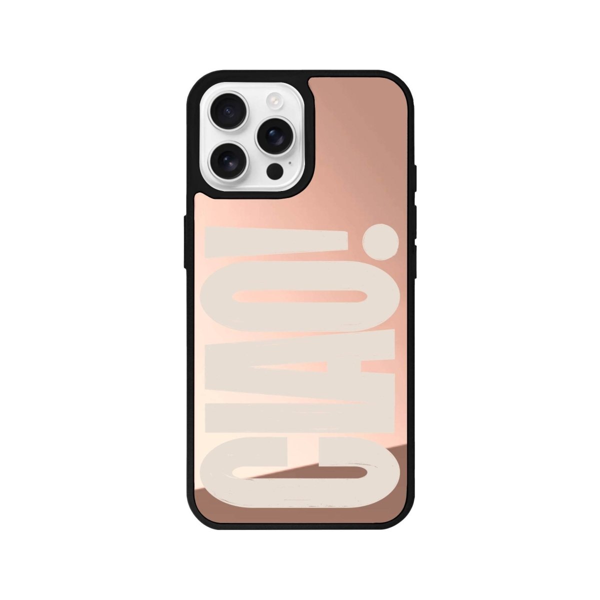 iPhone 16 Pro CIAO! Mirror Aynalı Telefon Kılıfı Metalik Pembe - SUMTHINCS