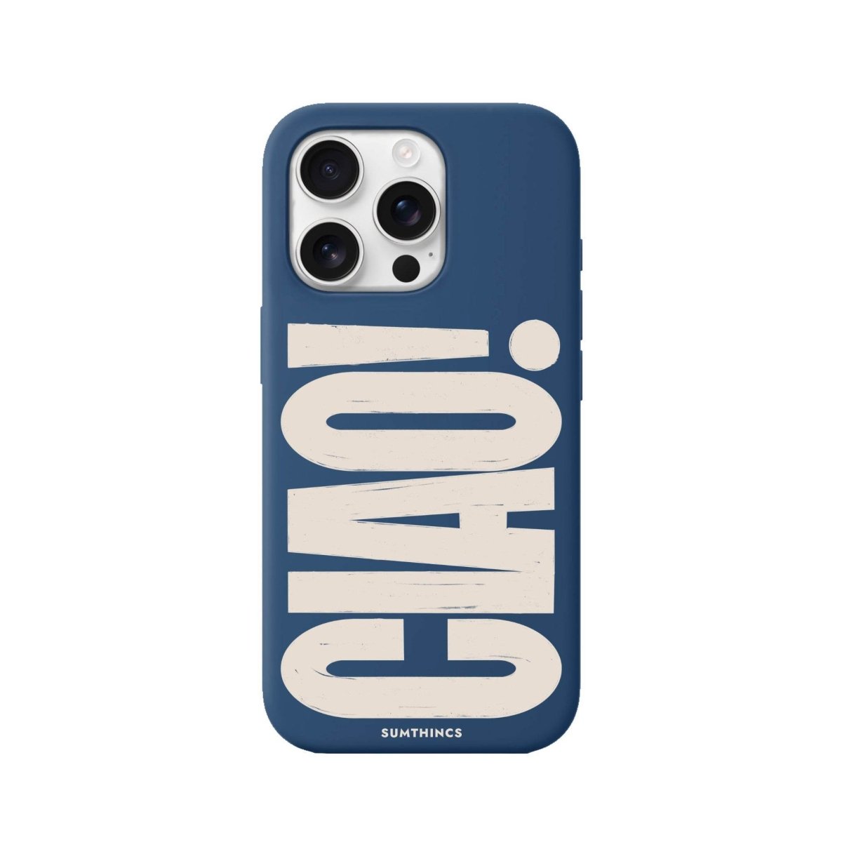 iPhone 16 Pro CIAO! Premium Telefon Kılıfı Pasifik Mavi - SUMTHINCS