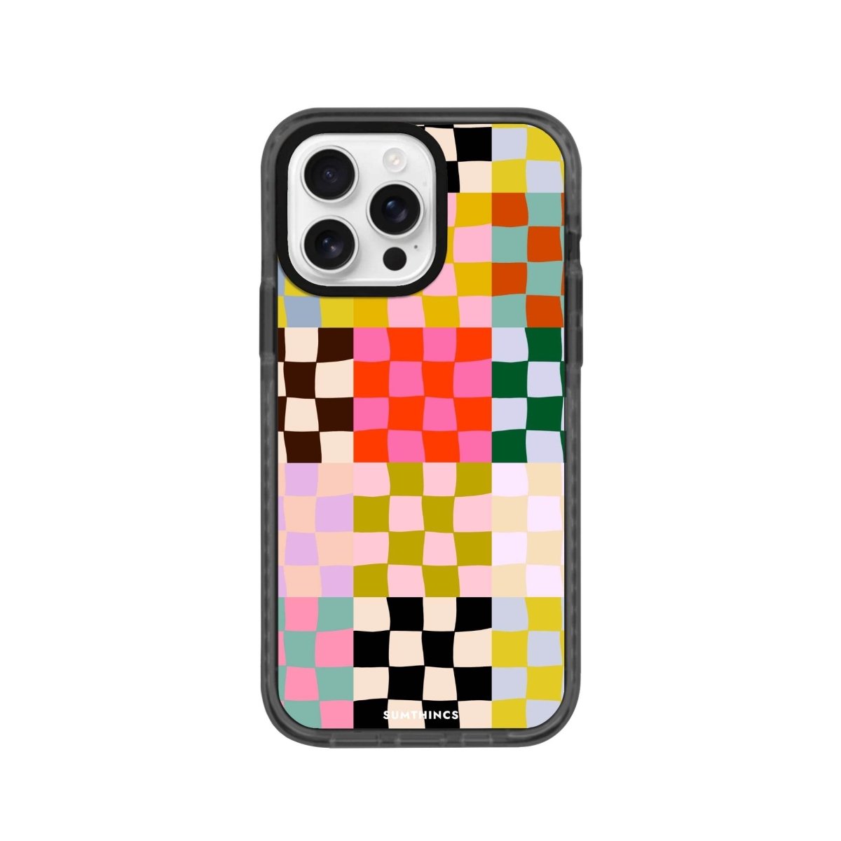 iPhone 16 Pro Confetti Procase Şeffaf Telefon Kılıfı - SUMTHINCS