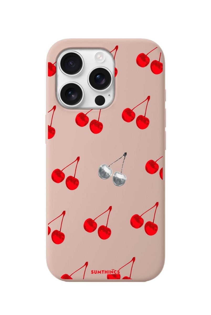 iPhone 16 Pro Disco Cherry Premium Telefon Kılıfı - SUMTHINCS