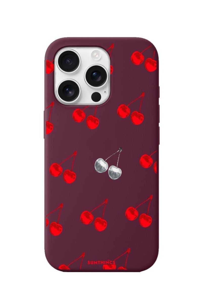 iPhone 16 Pro Disco Cherry Premium Telefon Kılıfı - SUMTHINCS