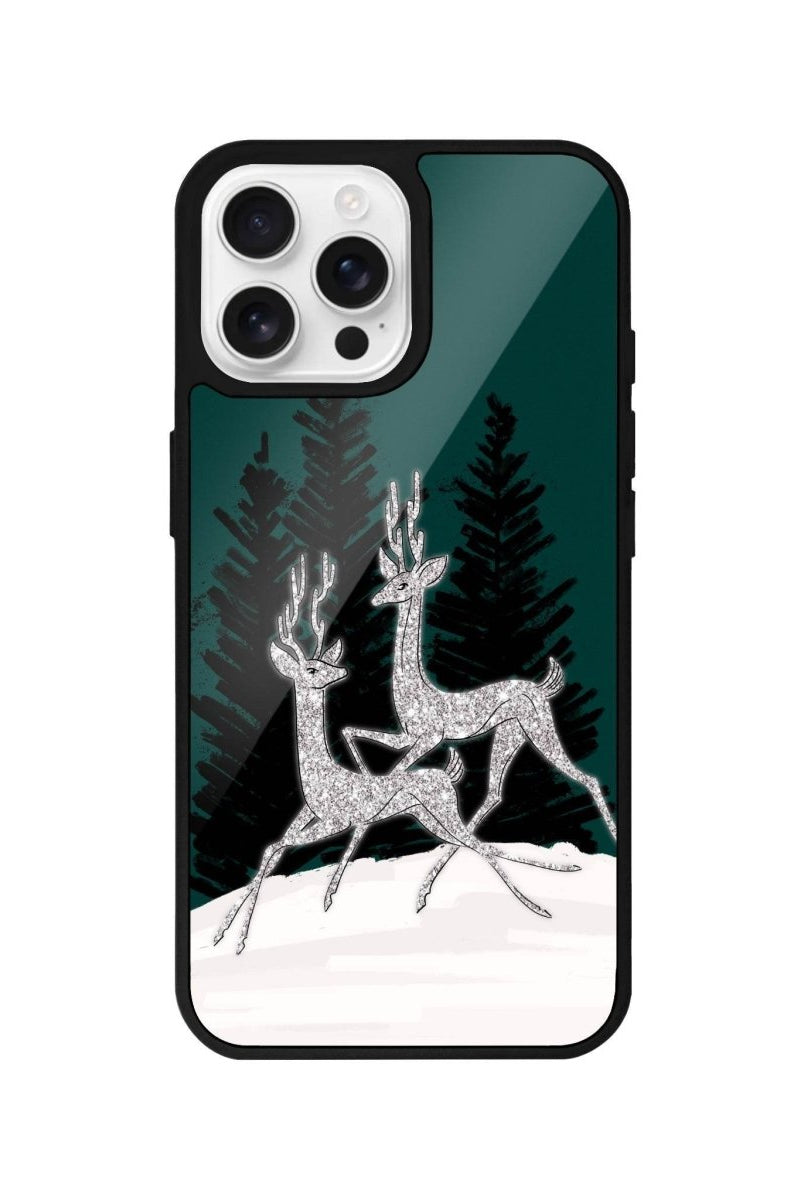 iPhone 16 Pro Disco Deers Glossy Cam Telefon Kılıfı - SUMTHINCS
