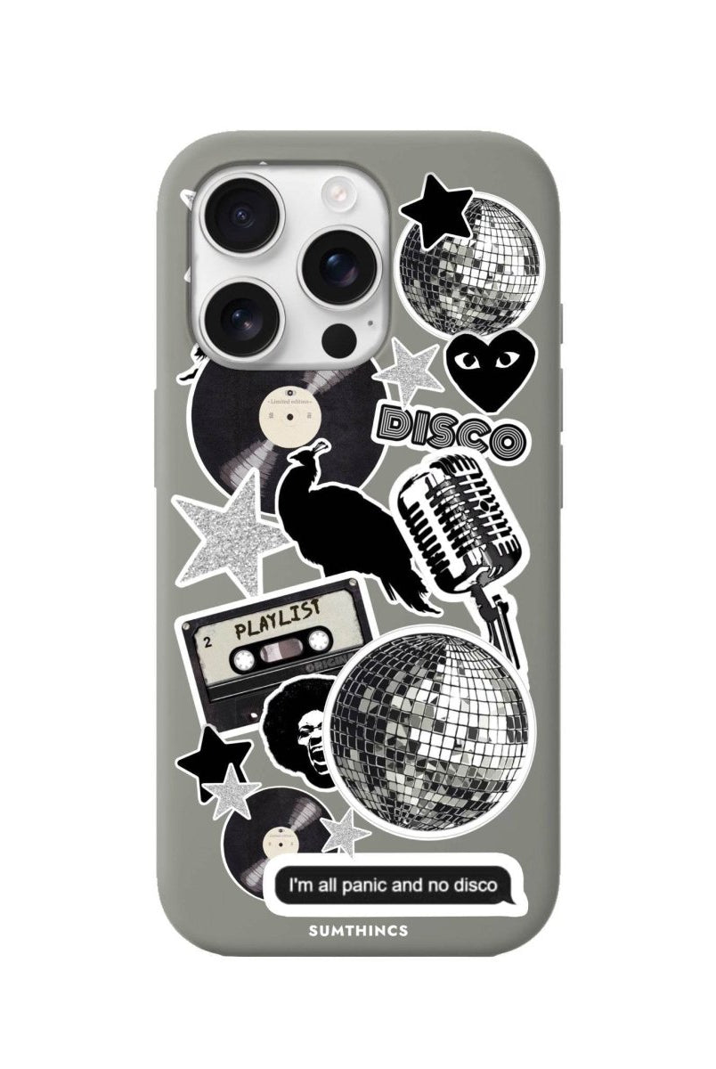 iPhone 16 Pro Disco Stickers Premium Telefon Kılıfı - SUMTHINCS