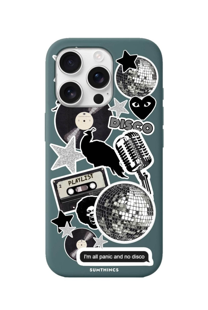 iPhone 16 Pro Disco Stickers Premium Telefon Kılıfı - SUMTHINCS