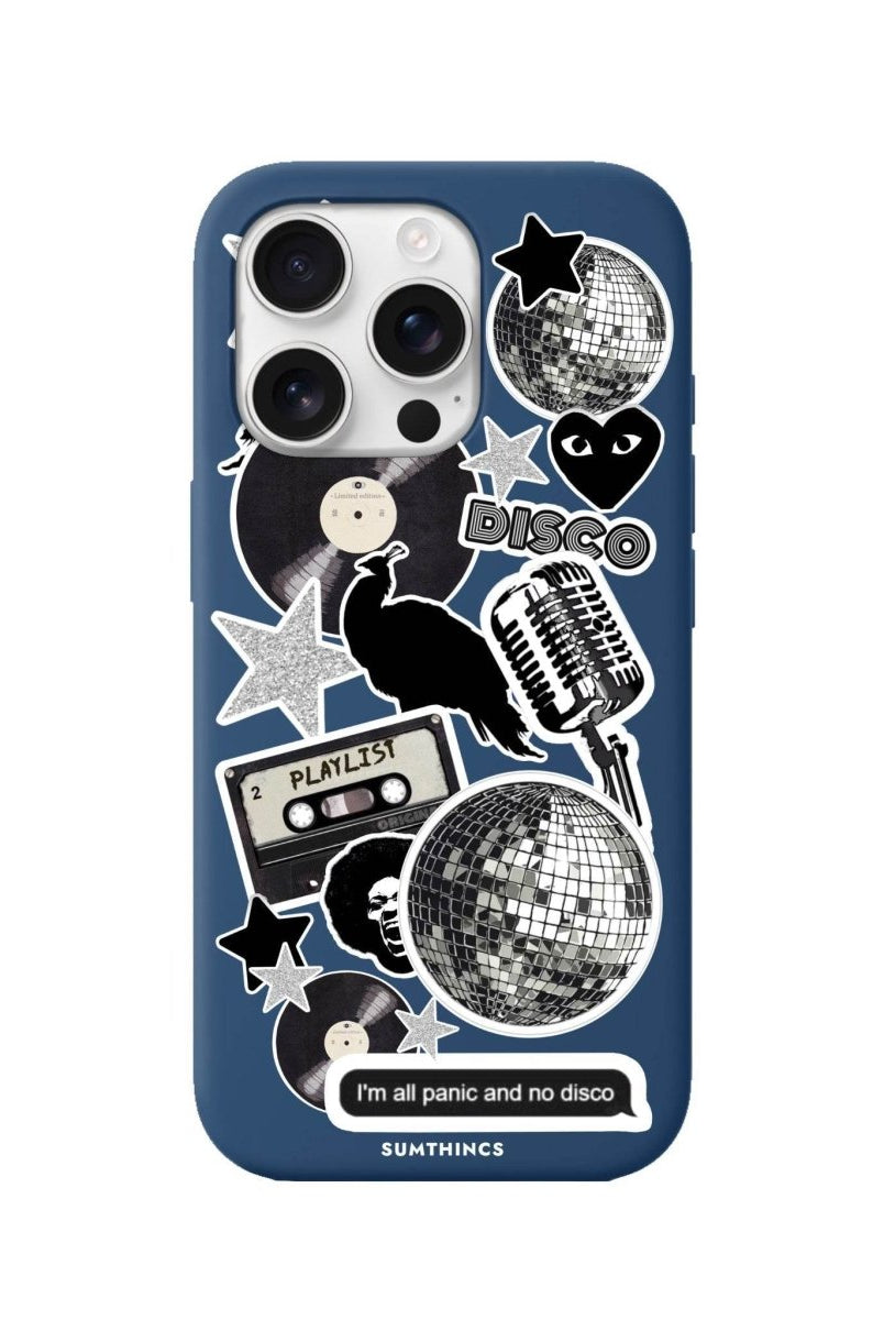 iPhone 16 Pro Disco Stickers Premium Telefon Kılıfı - SUMTHINCS