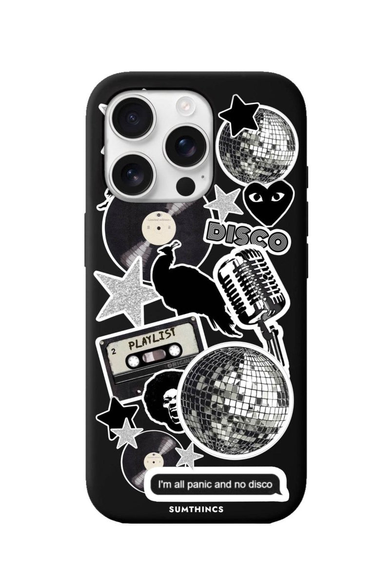 iPhone 16 Pro Disco Stickers Premium Telefon Kılıfı - SUMTHINCS