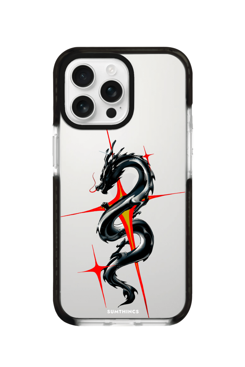 iPhone 16 Pro Max Dragonflare Procase Şeffaf Telefon Kılıfı - SUMTHINCS