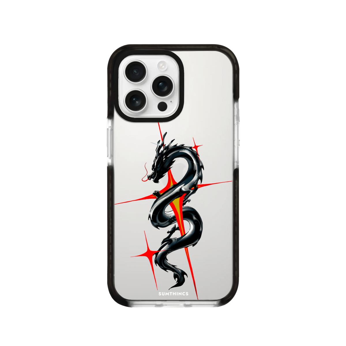 iPhone 16 Pro Max Dragonflare Procase Şeffaf Telefon Kılıfı - SUMTHINCS