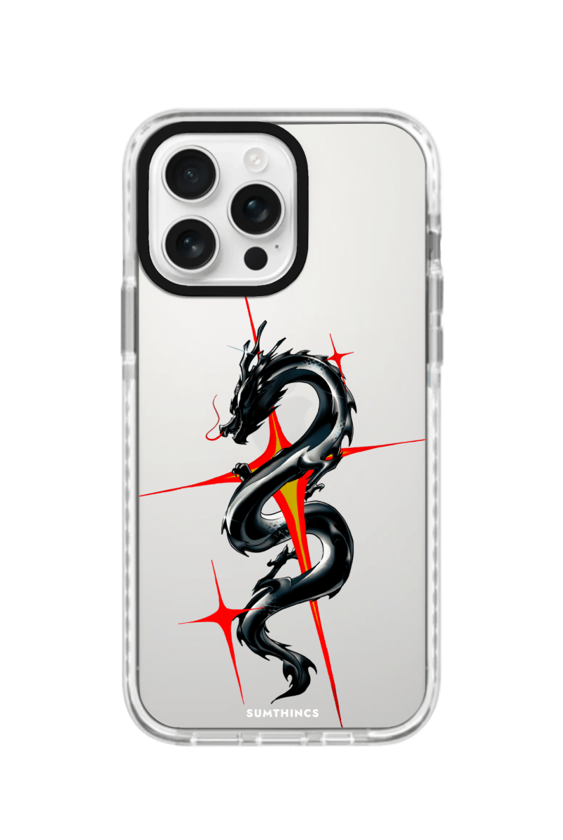 iPhone 16 Pro Max Dragonflare Procase Şeffaf Telefon Kılıfı - SUMTHINCS