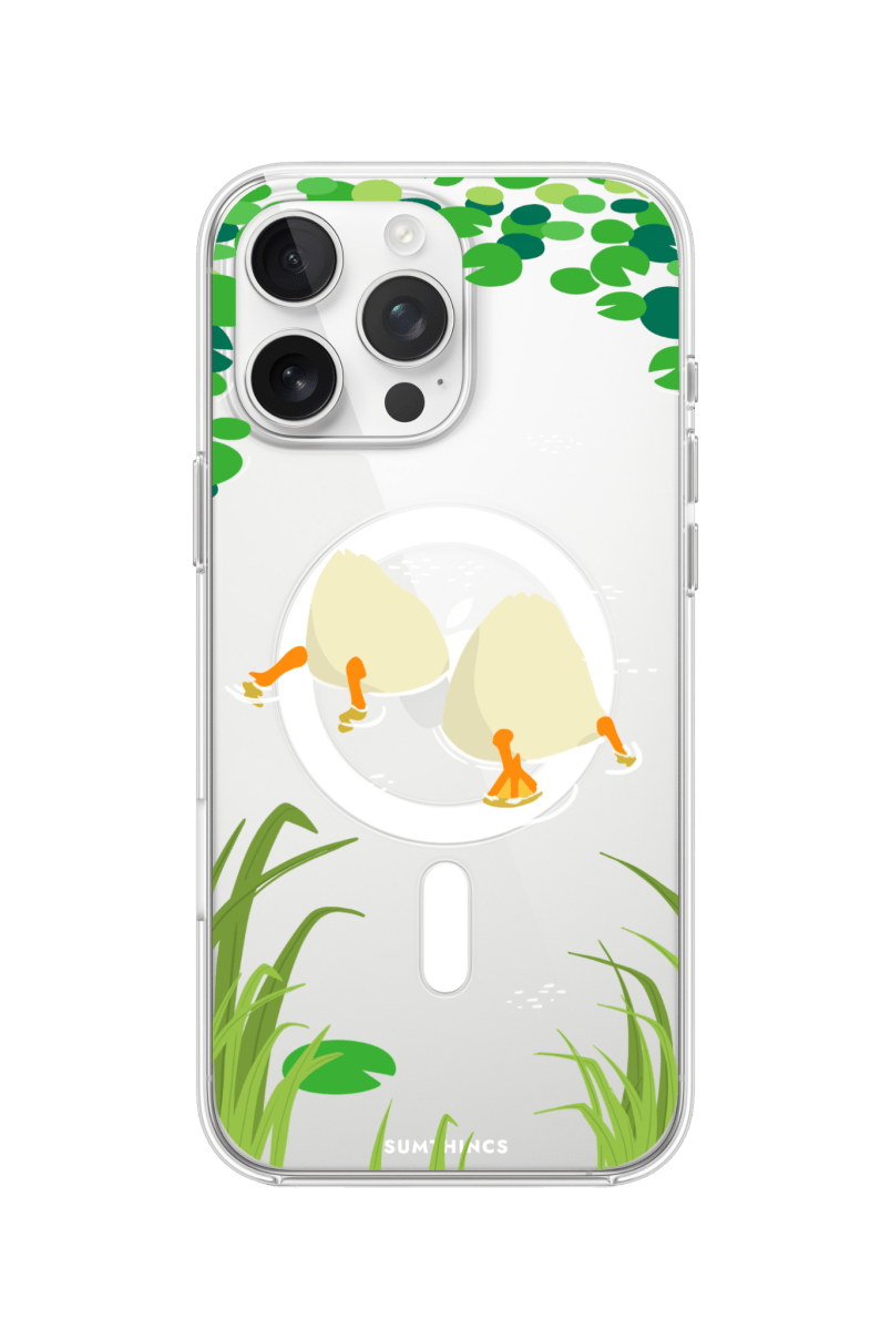 iPhone 16 Pro Ducks Clear Magsafe Telefon Kılıfı - SUMTHINCS
