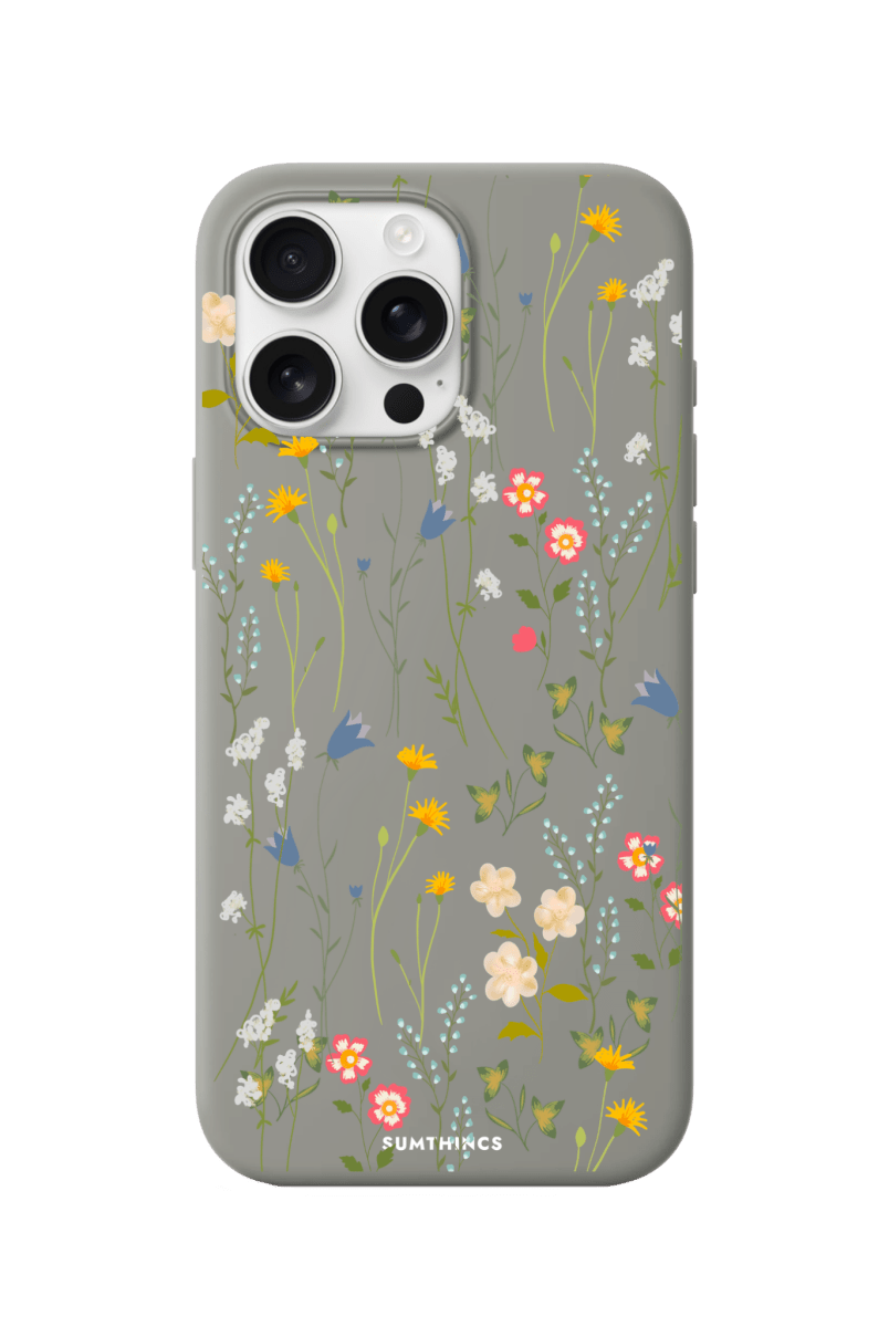 iPhone 16 Pro Eternal Garden Premium Telefon Kılıfı Gri - SUMTHINCS