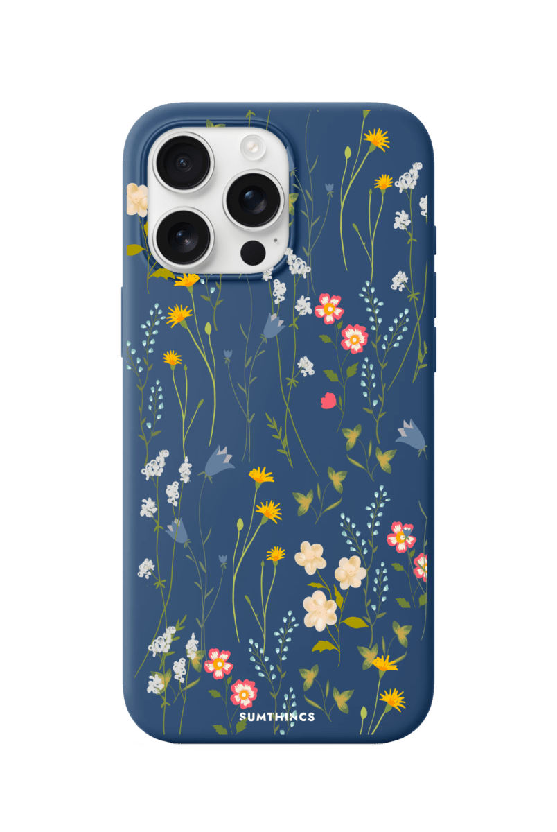 iPhone 16 Pro Eternal Garden Premium Telefon Kılıfı Pasifik Mavi - SUMTHINCS