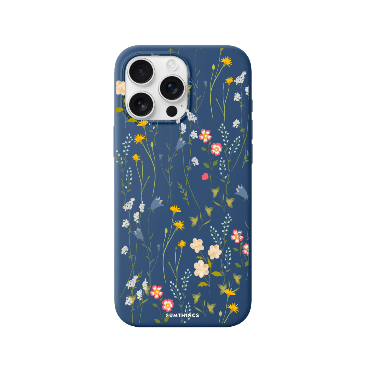 iPhone 16 Pro Eternal Garden Premium Telefon Kılıfı Pasifik Mavi - SUMTHINCS