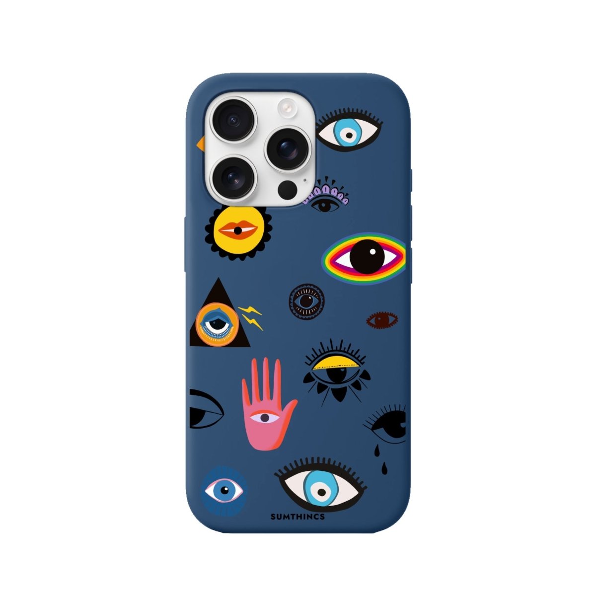 iPhone 16 Pro Eye Stickers Premium Telefon Kılıfı - SUMTHINCS