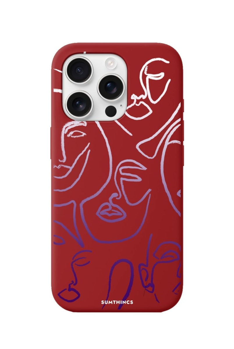 iPhone 16 Pro Faces Premium Telefon Kılıfı - SUMTHINCS