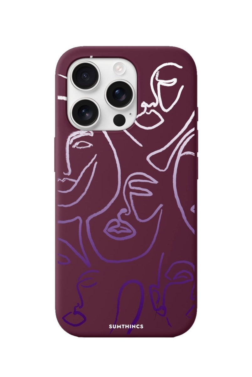 iPhone 16 Pro Faces Premium Telefon Kılıfı - SUMTHINCS
