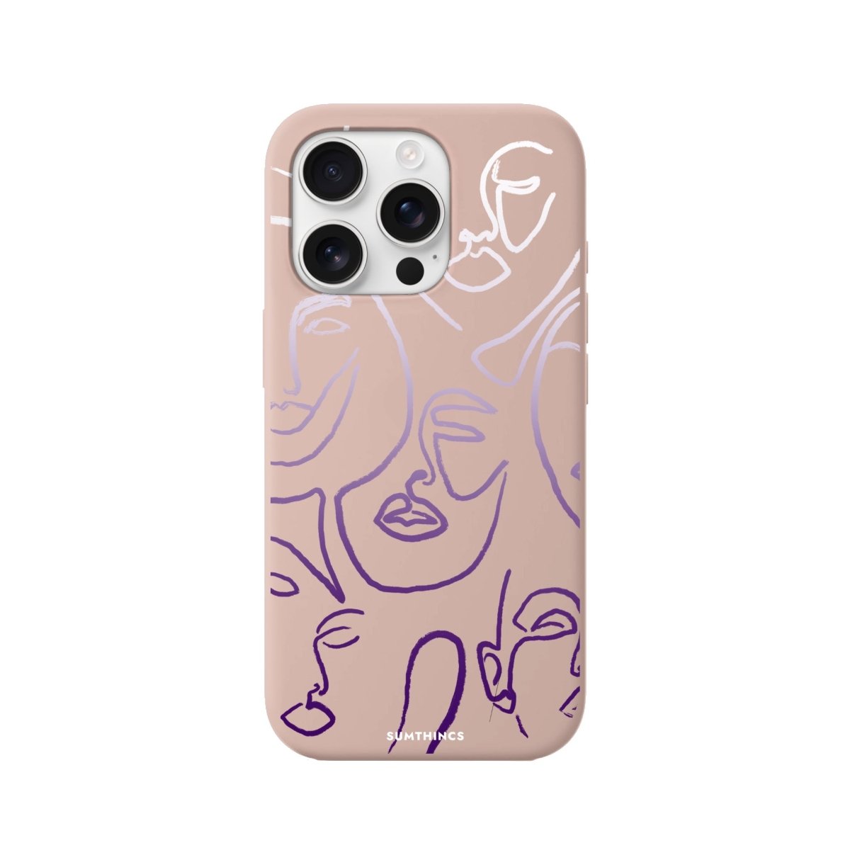 iPhone 16 Pro Faces Premium Telefon Kılıfı - SUMTHINCS