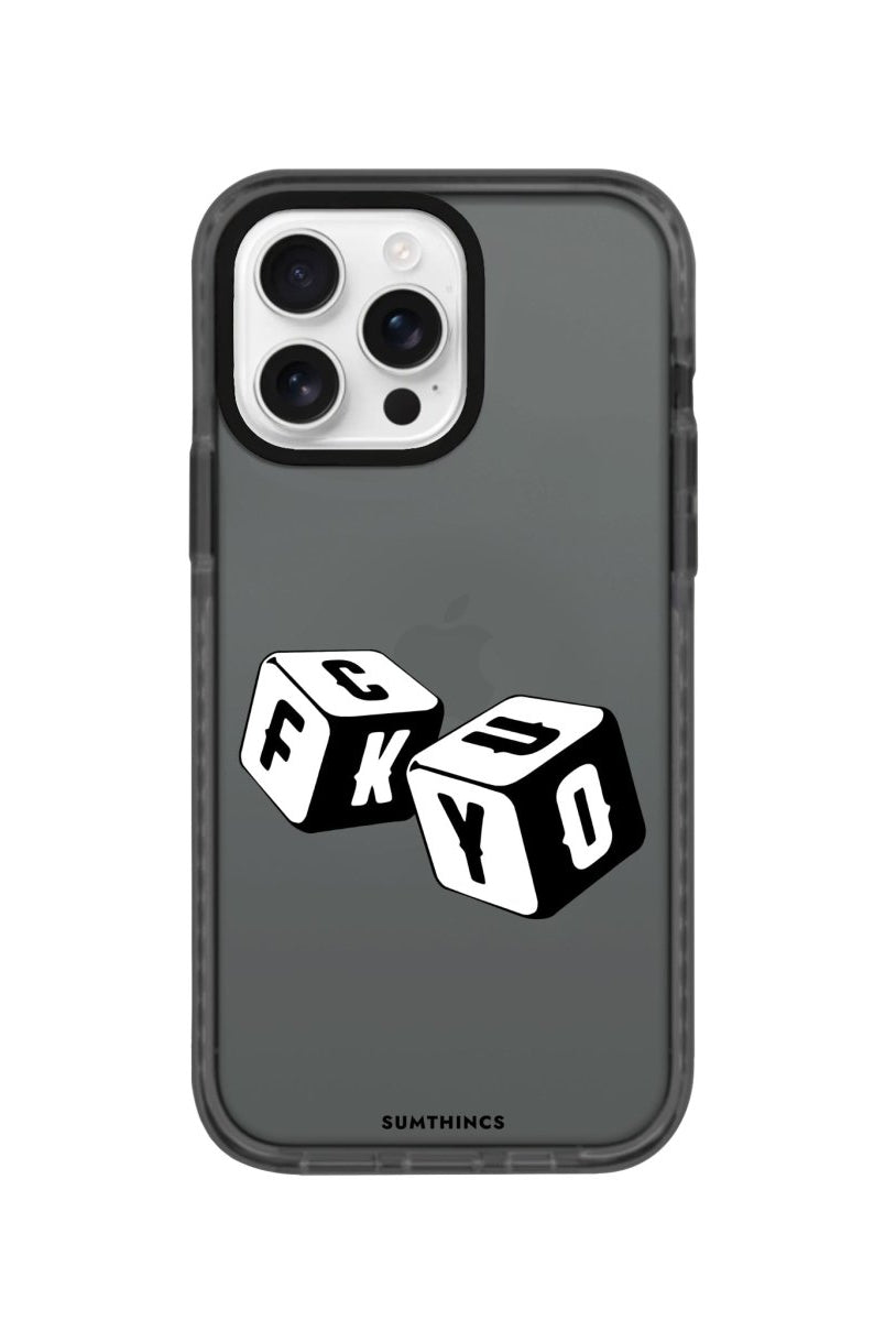 iPhone 16 Pro Fck You Procase Şeffaf Telefon Kılıfı - SUMTHINCS