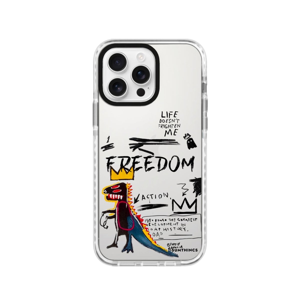 iPhone 16 Pro Freedom Procase Şeffaf Telefon Kılıfı - SUMTHINCS