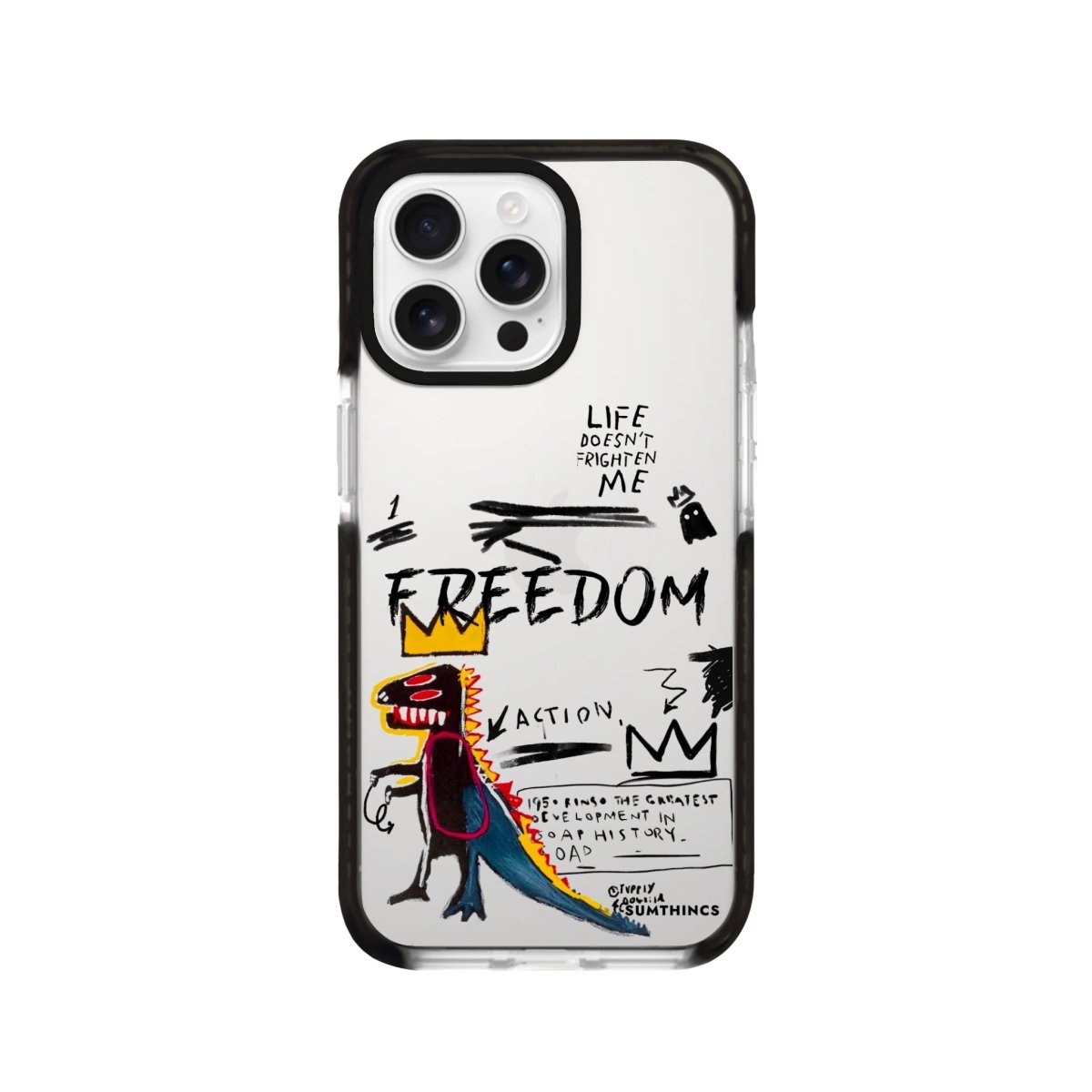 iPhone 16 Pro Freedom Procase Şeffaf Telefon Kılıfı - SUMTHINCS