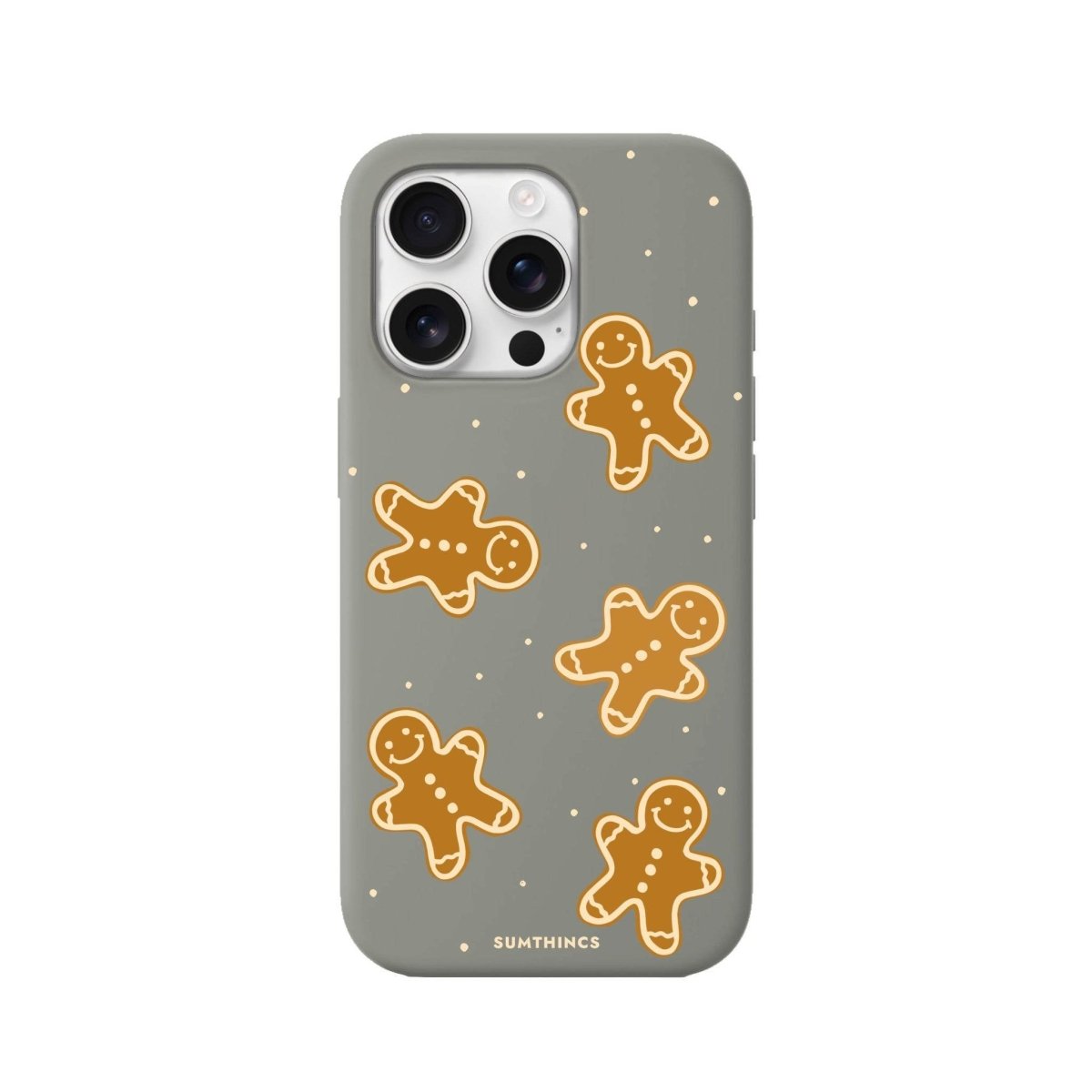 iPhone 16 Pro Gingerbread Man Premium Telefon Kılıfı - SUMTHINCS