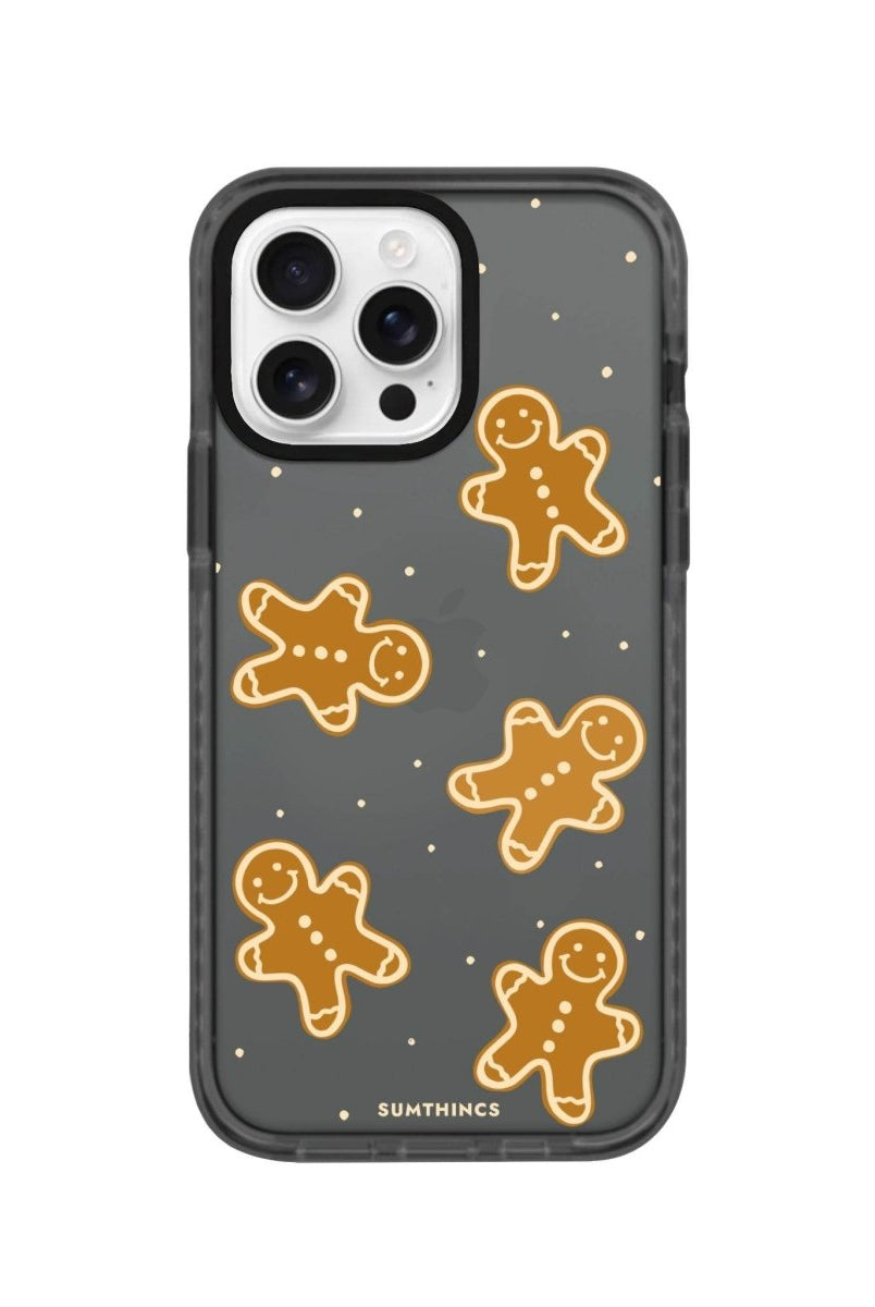 iPhone 16 Pro Gingerbread Man Procase Şeffaf Telefon Kılıfı - SUMTHINCS
