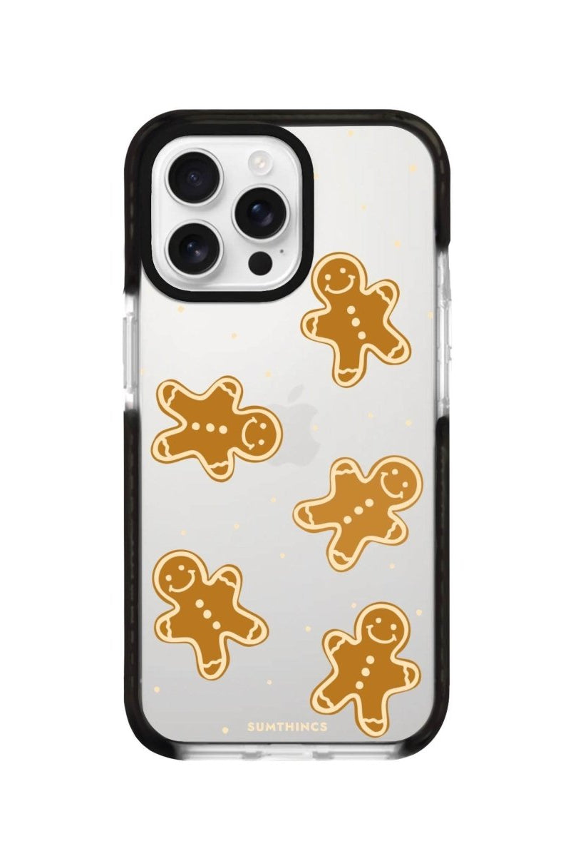 iPhone 16 Pro Gingerbread Man Procase Şeffaf Telefon Kılıfı - SUMTHINCS