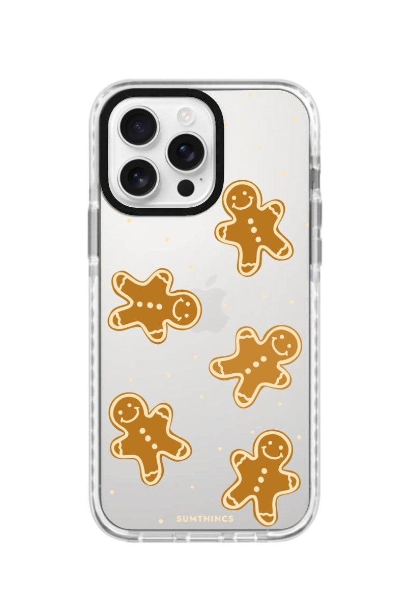 iPhone 16 Pro Gingerbread Man Procase Şeffaf Telefon Kılıfı - SUMTHINCS