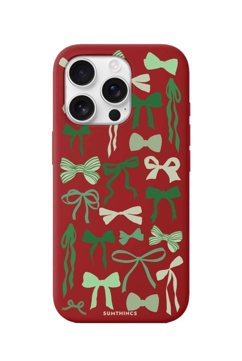 iPhone 16 Pro Green Garland Premium Telefon Kılıfı - SUMTHINCS